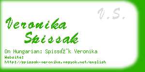 veronika spissak business card